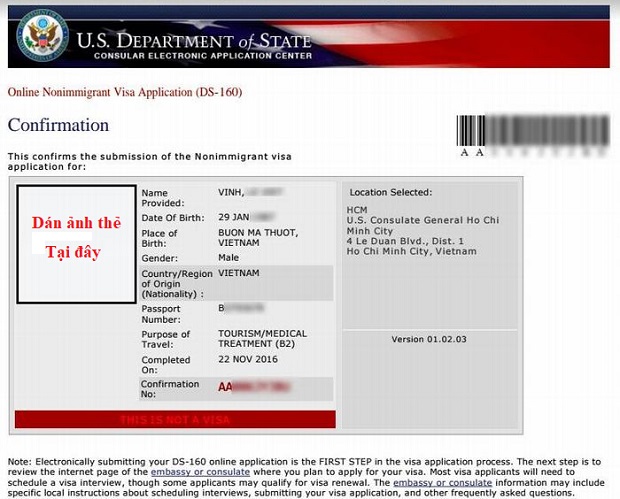 Thủ tục xin visa Mỹ online cần lưu ý những gì? 