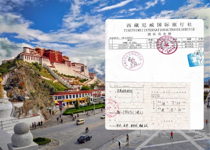 Giấy phép du lịch Tây Tạng