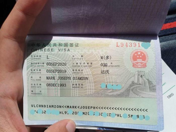 làm visa đi Trung Quốc bao nhiêu tiền