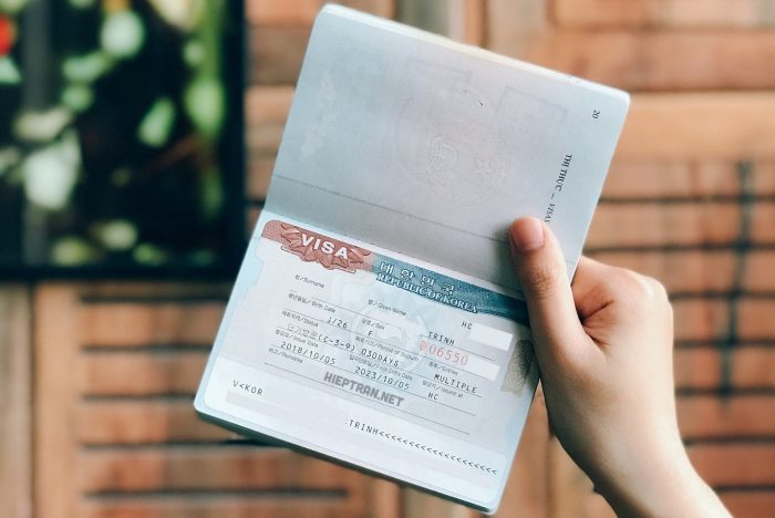 phí xin visa Hàn Quốc