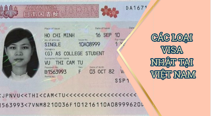 Những loại visa du lịch Nhật Bản