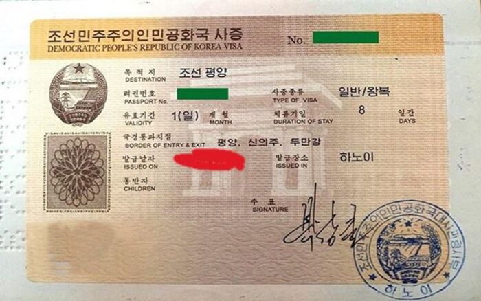 Thủ tục xin gia hạn visa Triều Tiên: Làm visa cần tuân thủ các quy định của Đại sứ quán Triều Tiên. 